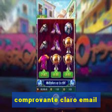 comprovante claro email